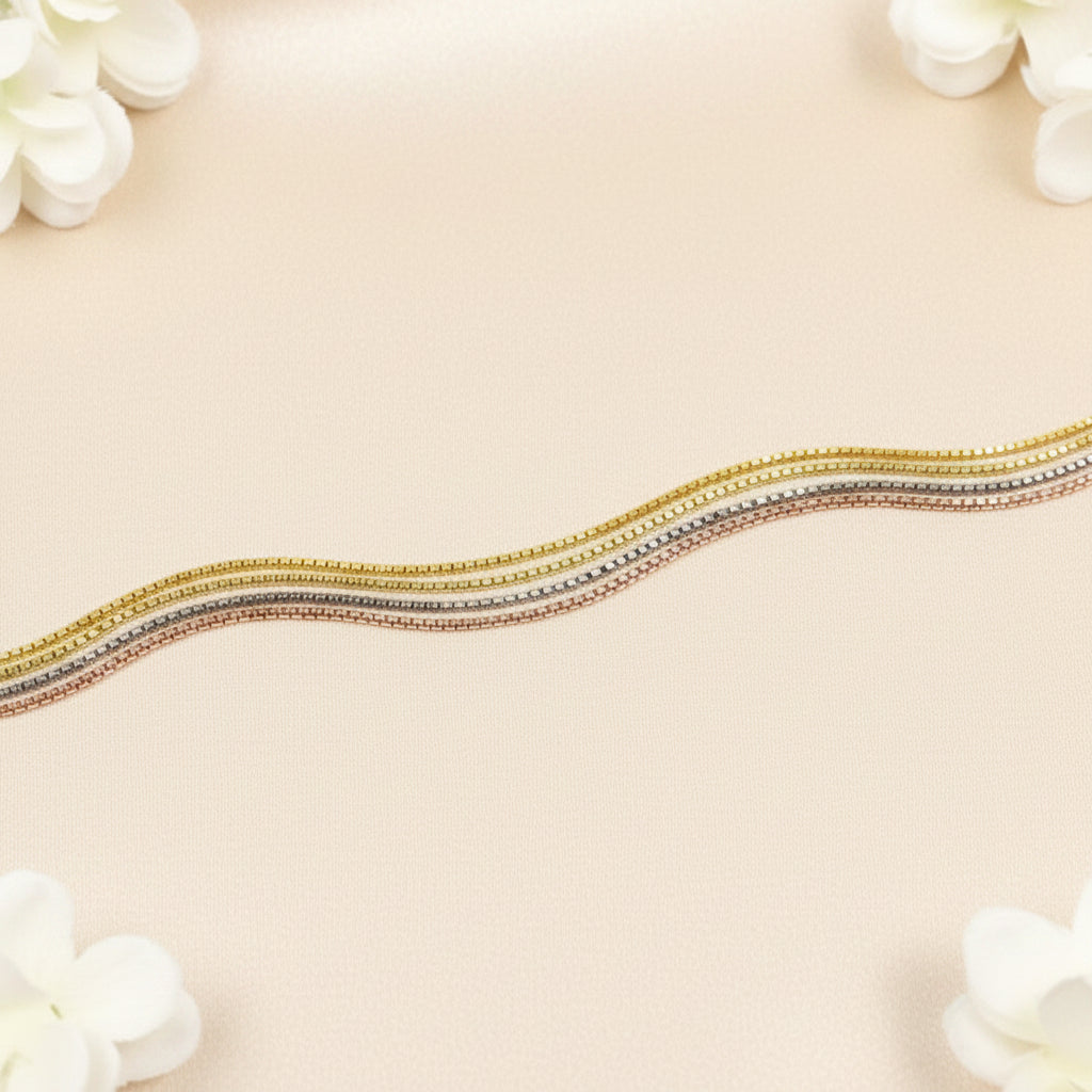Venezia Chain Stainless Steel Necklace - 4 Colors Available