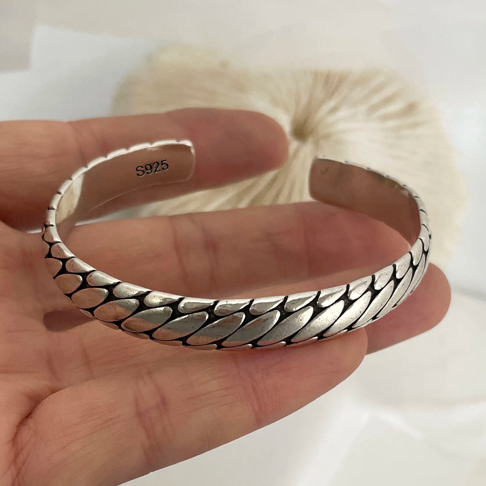 925 Sterling Silver Bracelets Selection