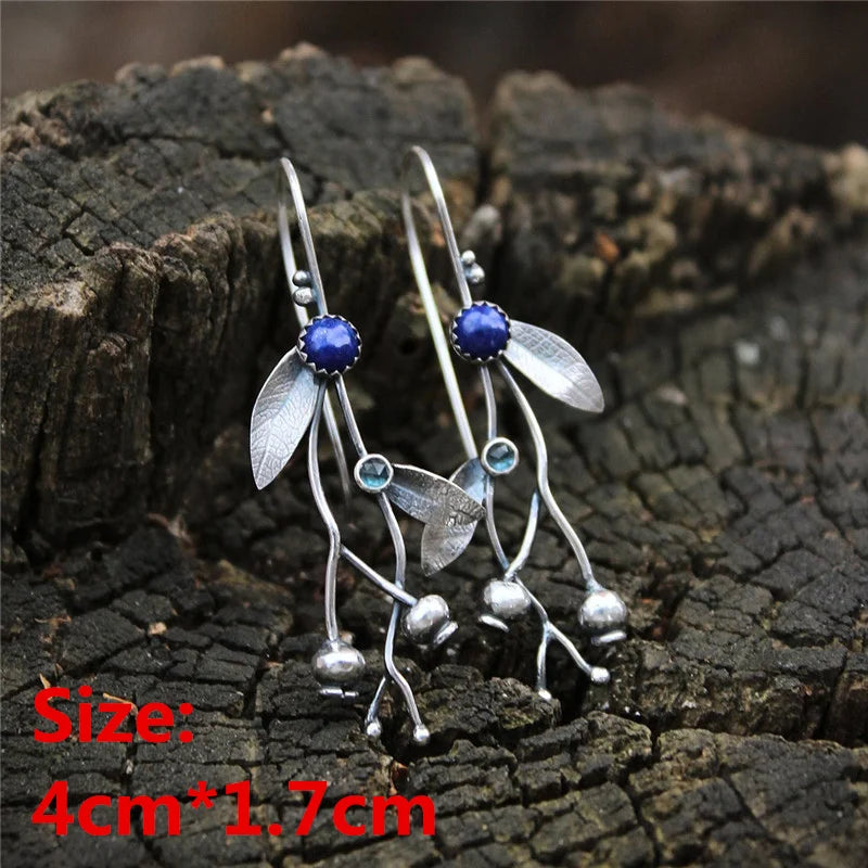 Unique Collection of Zinc Alloy Resin Dangle Earrings - Geometric Asymmetric Boho Trendy