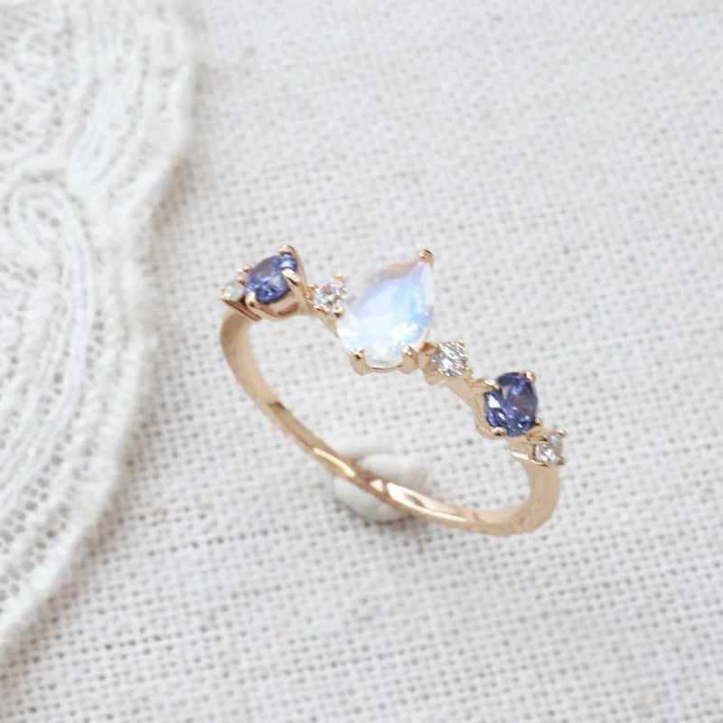 Selection of 925 Silver Delicate Adjustable Rings