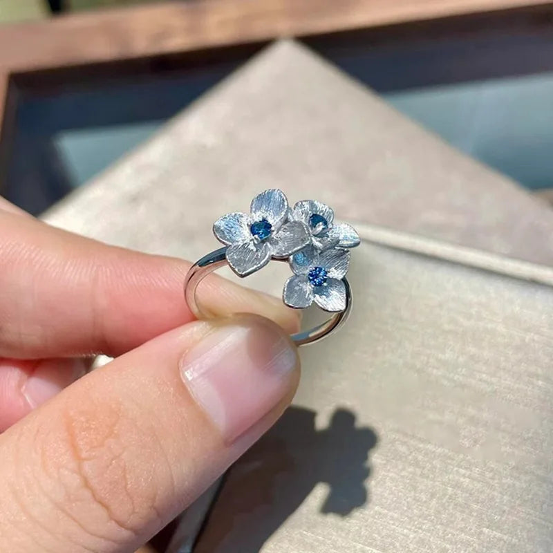 Selection of 925 Silver Delicate Adjustable Rings