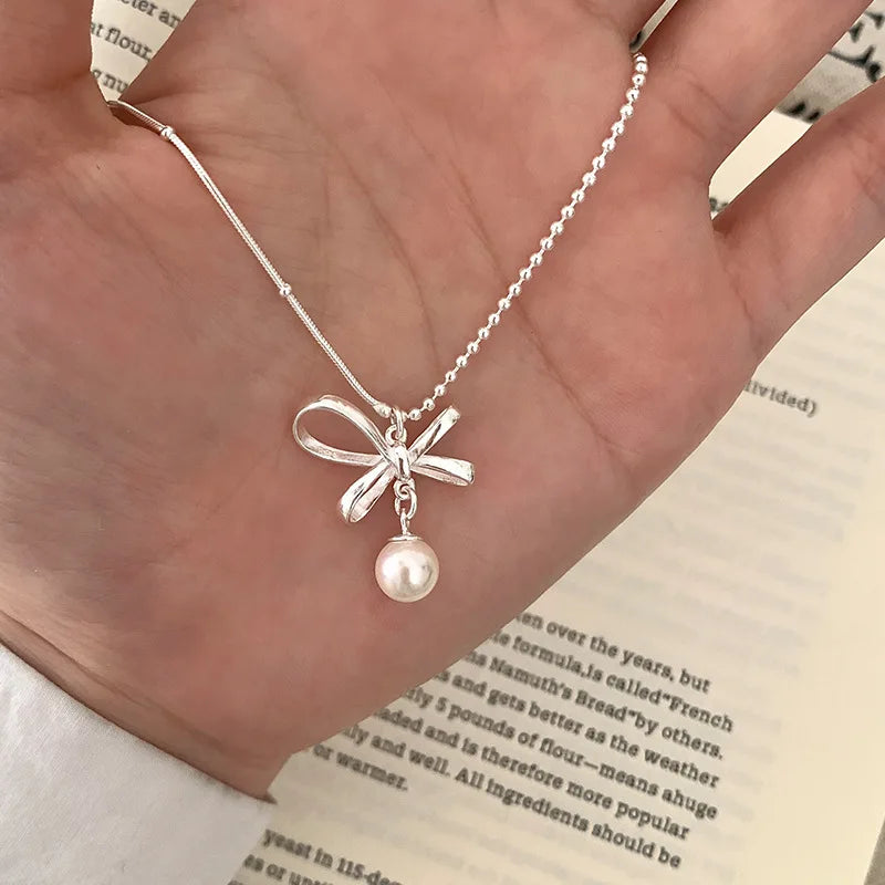 Refined & Elegant 925 Sterling Silver Pearl Pendant Necklaces - Choose Yours