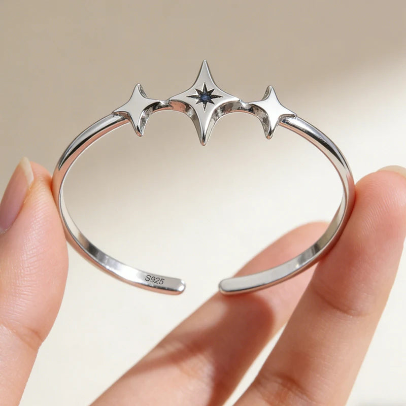 925 Sterling Silver Adjustable Cuff Bracelets Selection
