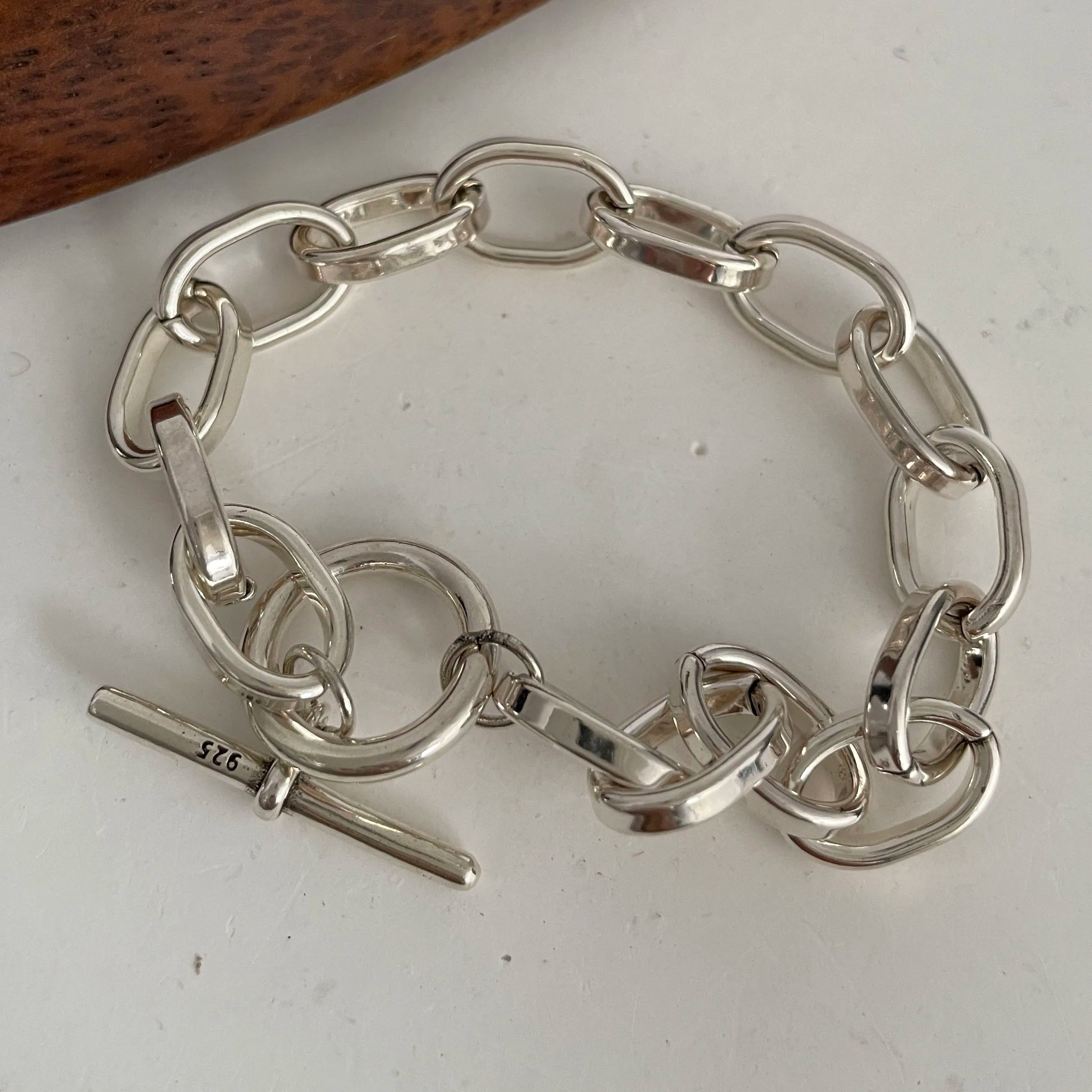 Solid 925 Sterling Silver Bracelets Selection