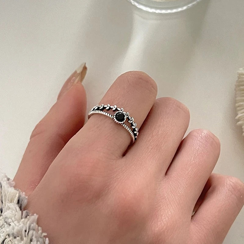 Selection of 925 Silver Delicate Adjustable Rings