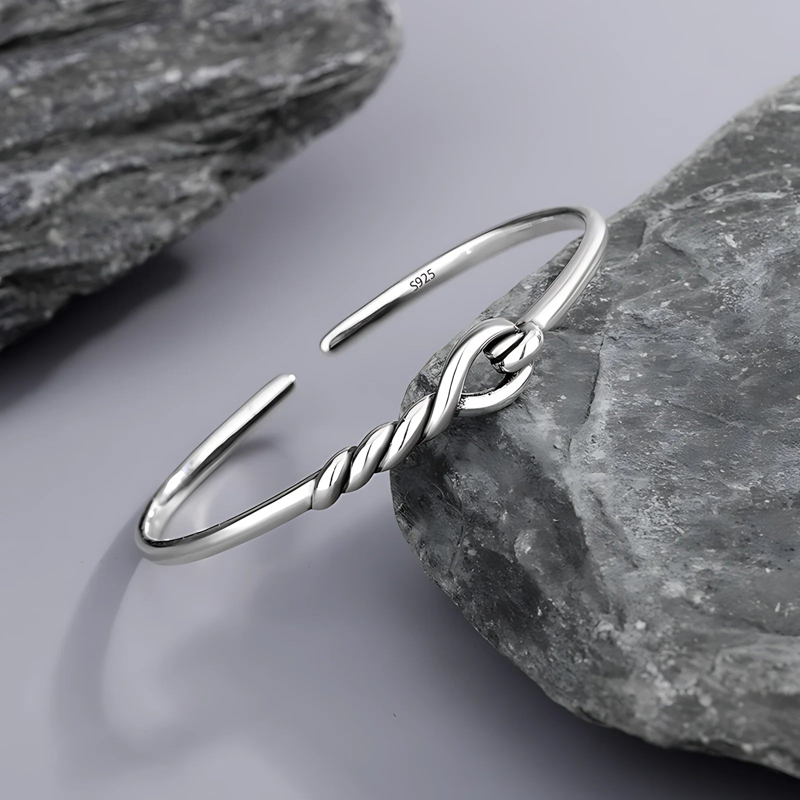 925 Sterling Silver Adjustable Cuff Bracelets Selection