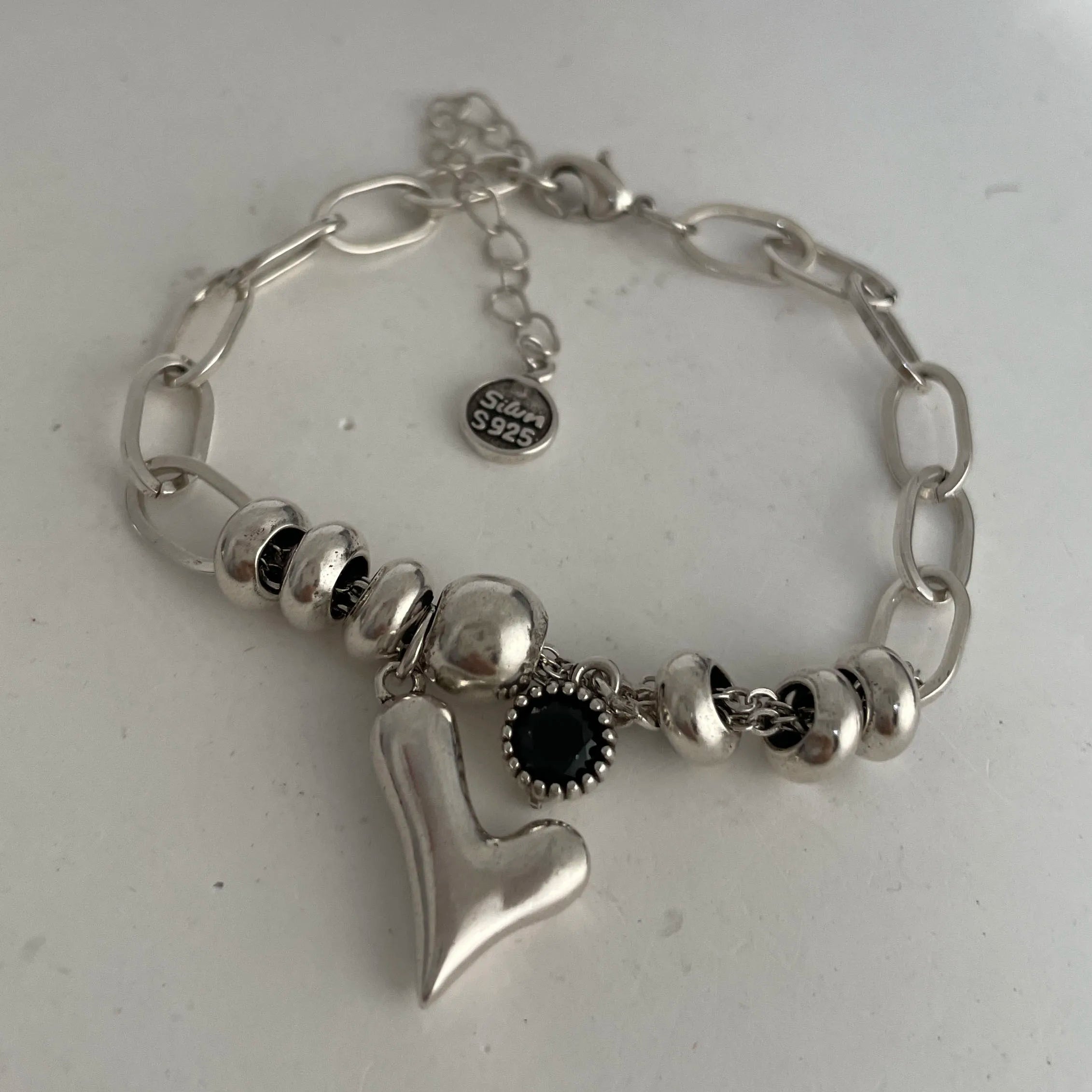 Solid 925 Sterling Silver Bracelets Selection