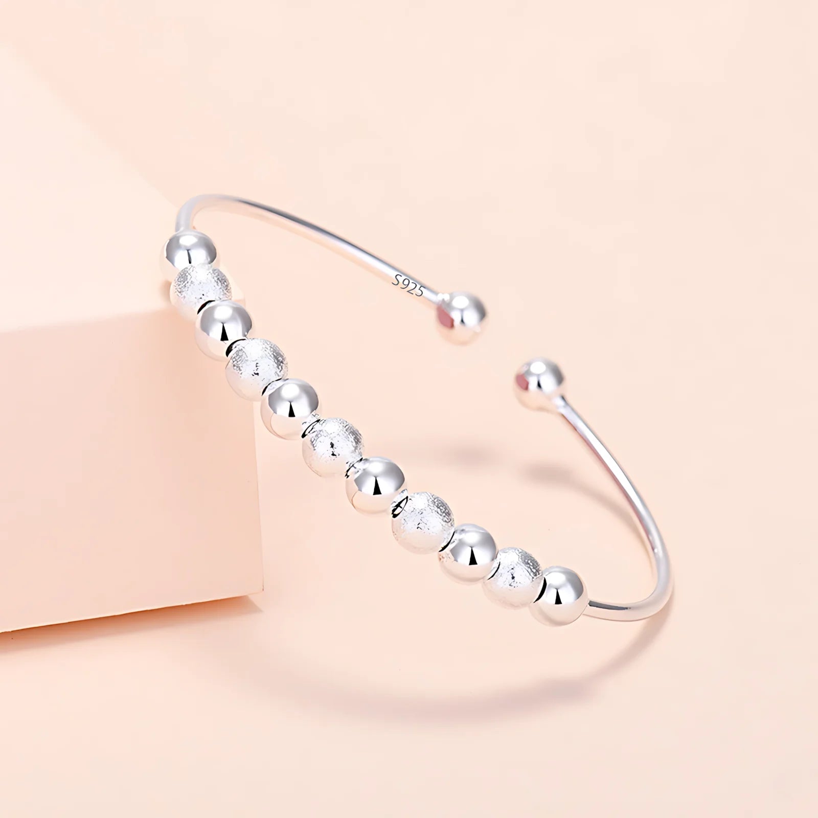 925 Sterling Silver Adjustable Cuff Bracelets Selection
