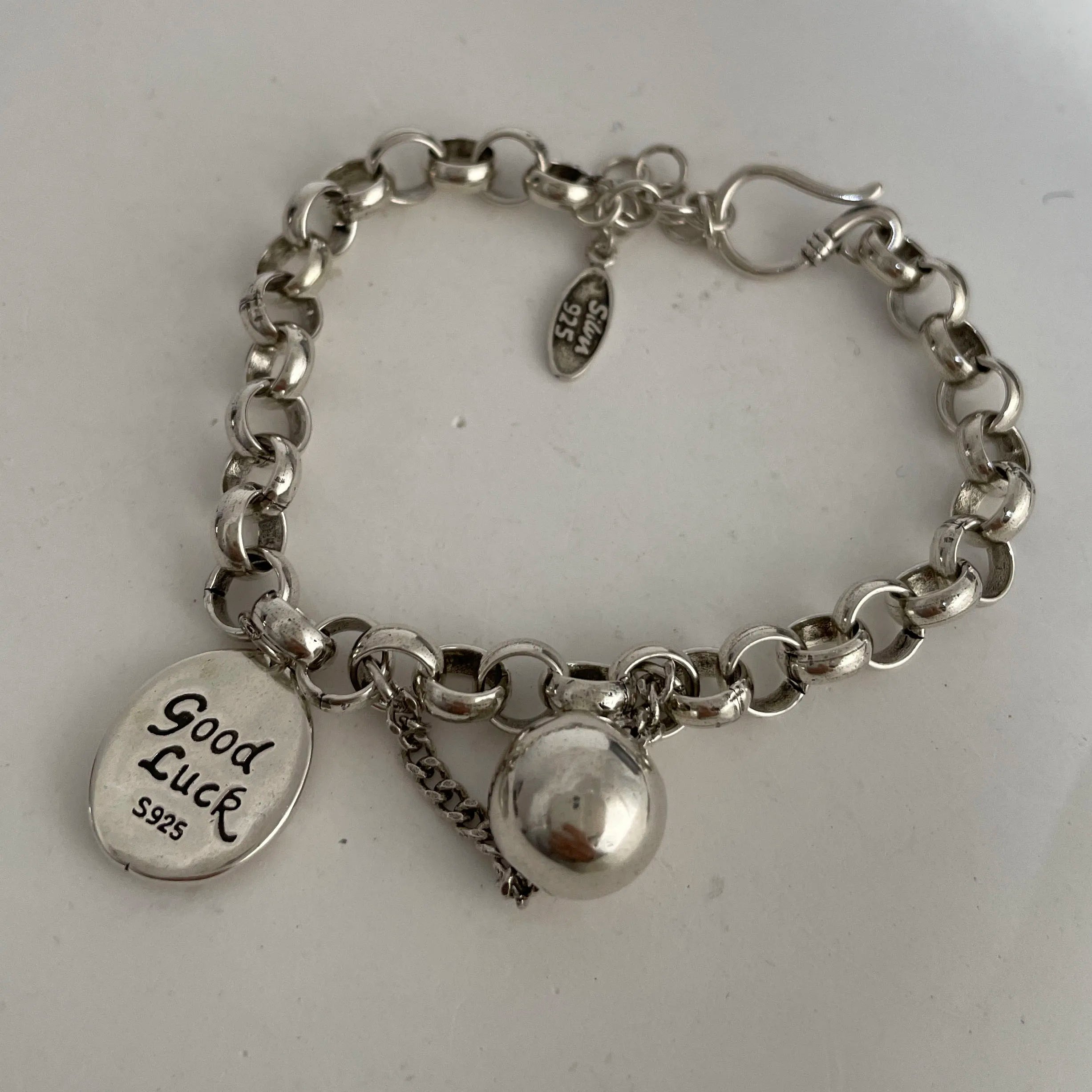 Solid 925 Sterling Silver Bracelets Selection