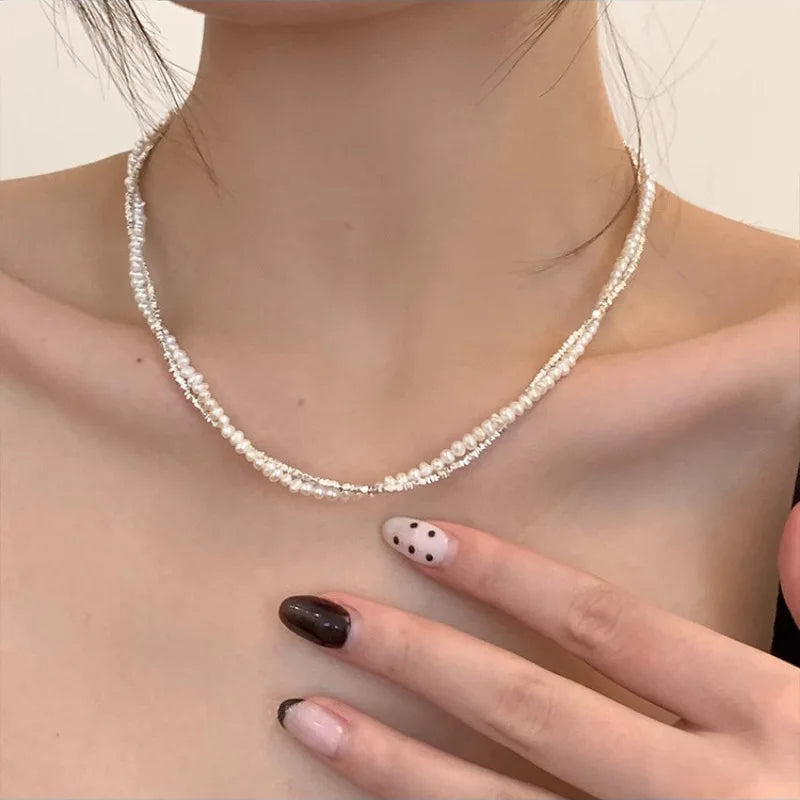 Refined & Elegant 925 Sterling Silver Pearl Pendant Necklaces - Choose Yours