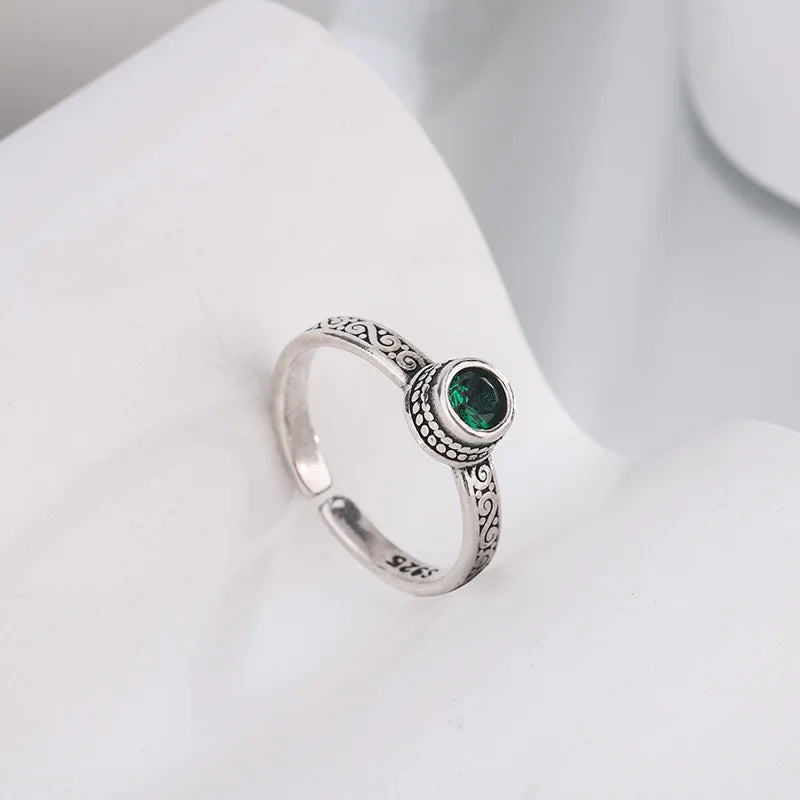 Selection of 925 Silver Delicate Adjustable Rings