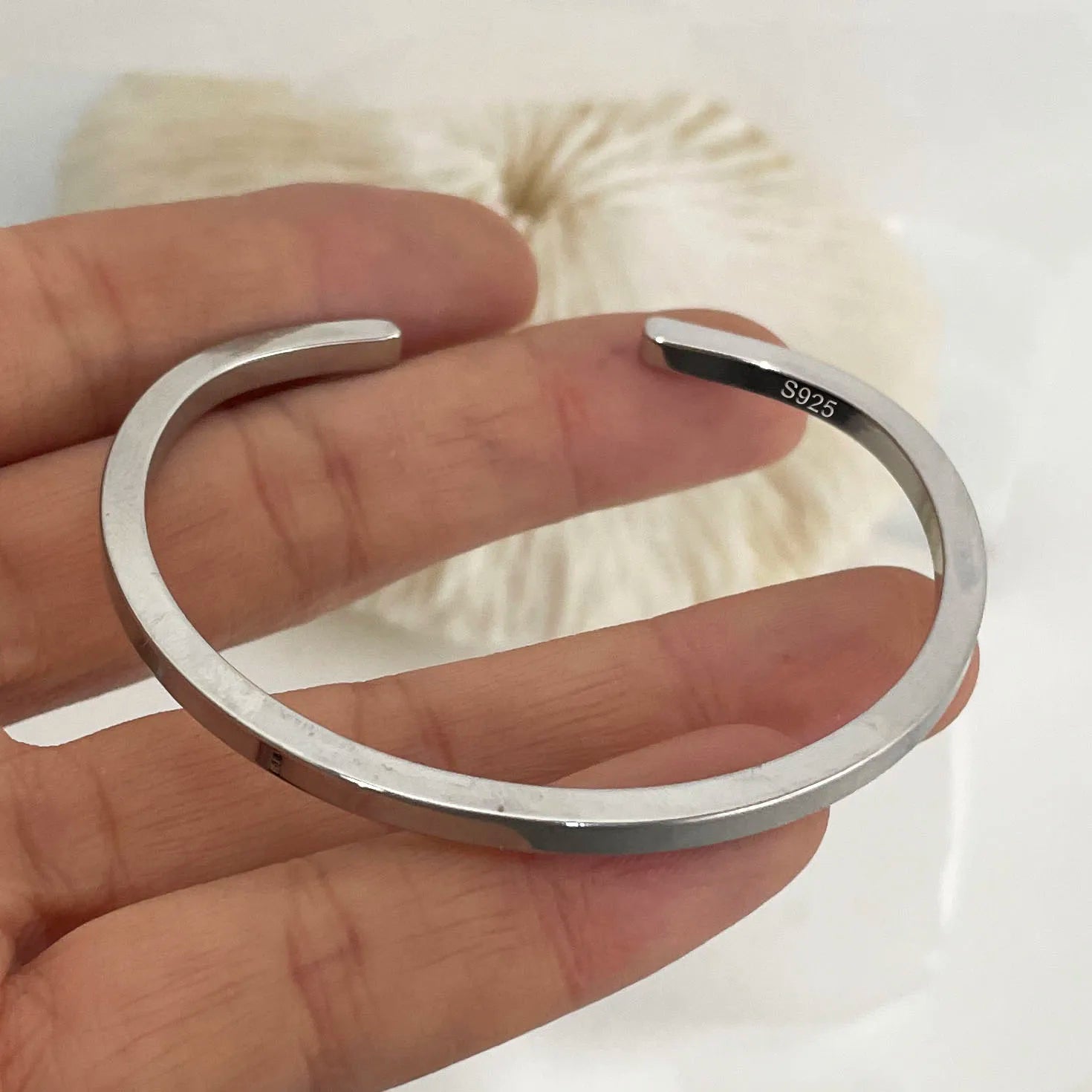 925 Sterling Silver Bracelets Selection