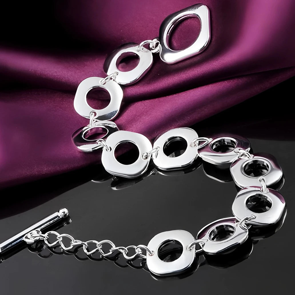 925 Sterling Silver Adjustable Cuff Bracelets Selection