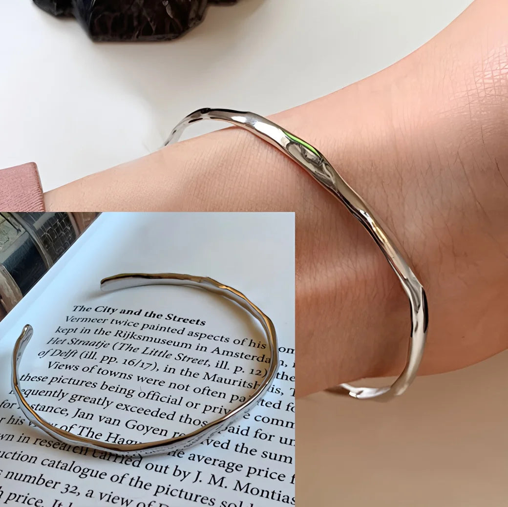 925 Sterling Silver Adjustable Cuff Bracelets Selection