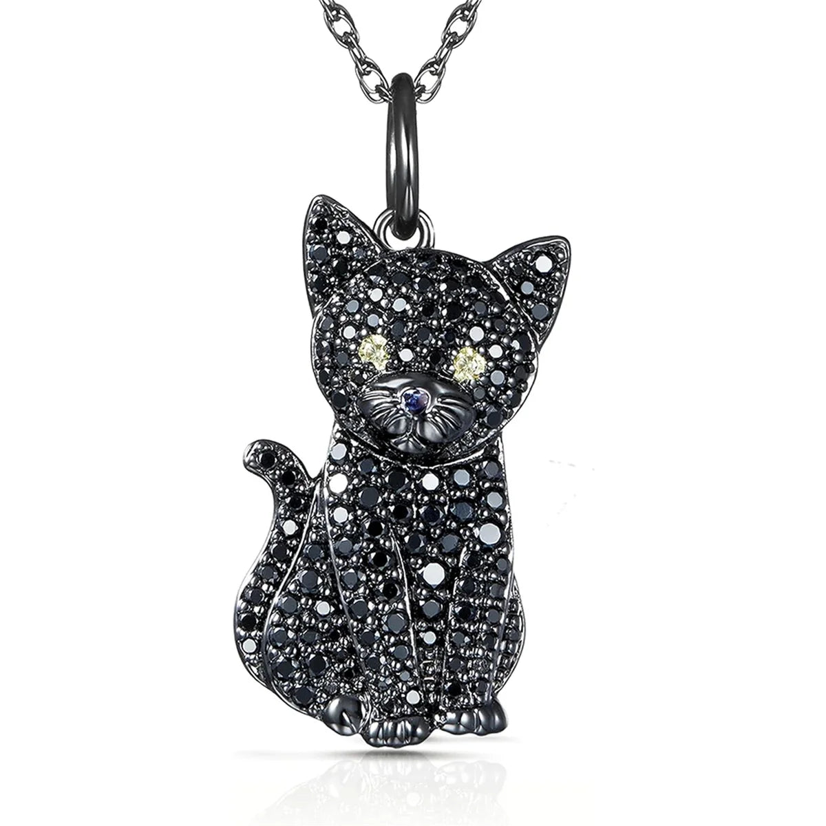 Collection of Dog Pendant Necklaces VARIOUS BREEDS Made with Zinc Alloy & CZ Diamonds