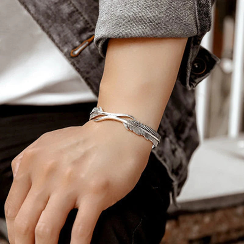 925 Sterling Silver Adjustable Cuff Bracelets Selection
