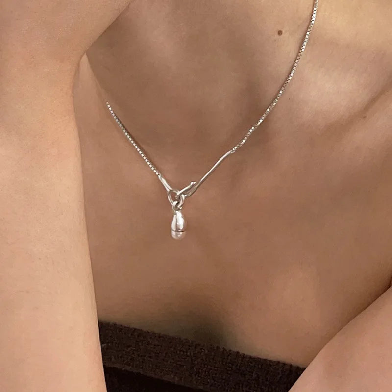 Refined & Elegant 925 Sterling Silver Pearl Pendant Necklaces - Choose Yours