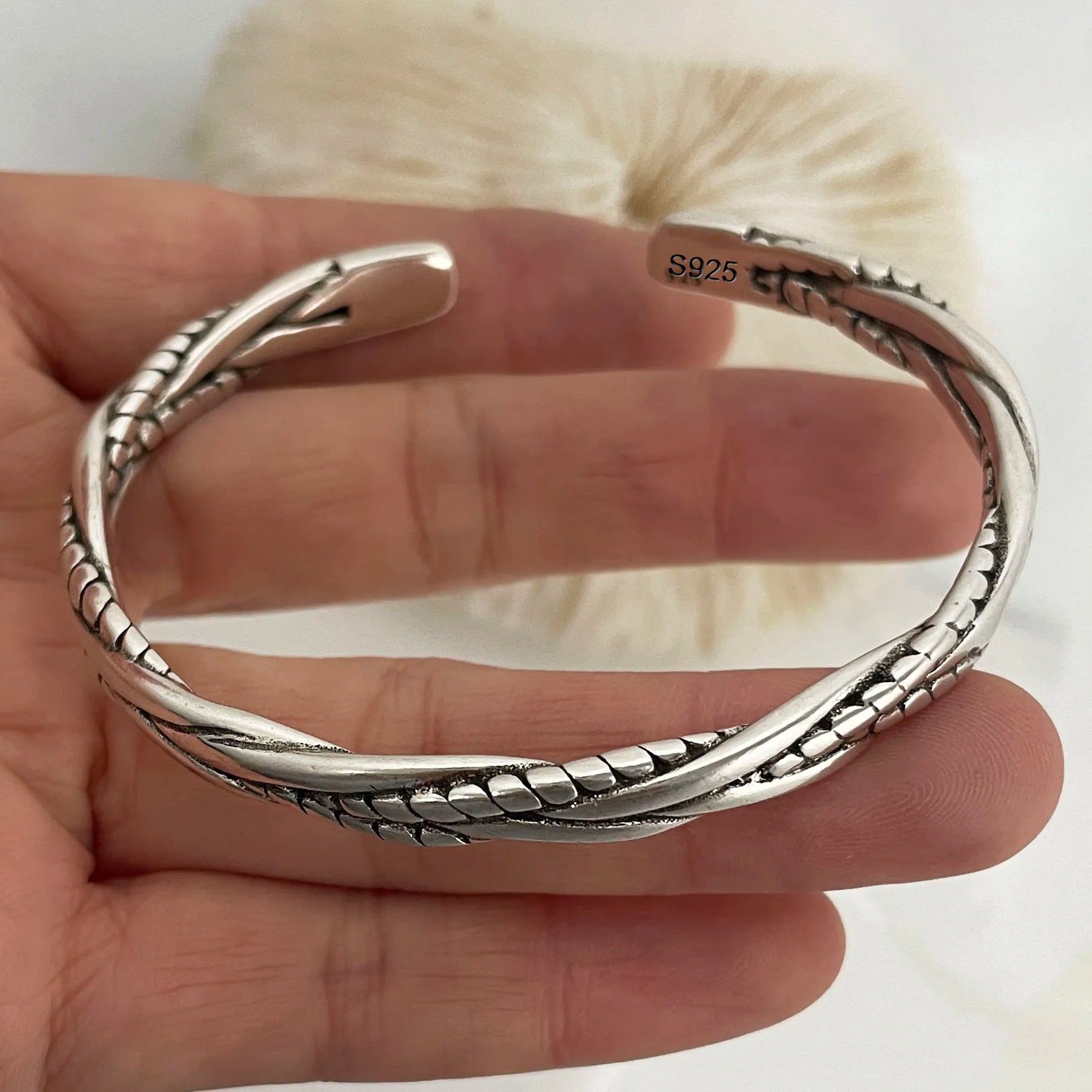 925 Sterling Silver Bracelets Selection