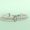 4 Luxury Cat Puppy Pearl Rhinestone Necklaces