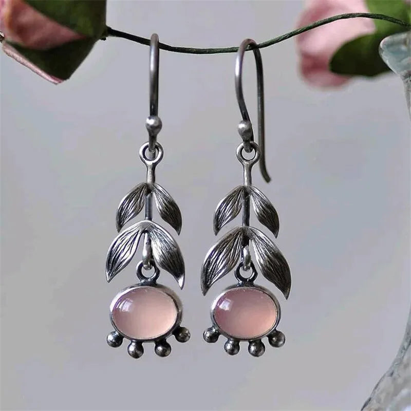 Unique Collection of Zinc Alloy Resin Dangle Earrings - Geometric Asymmetric Boho Trendy