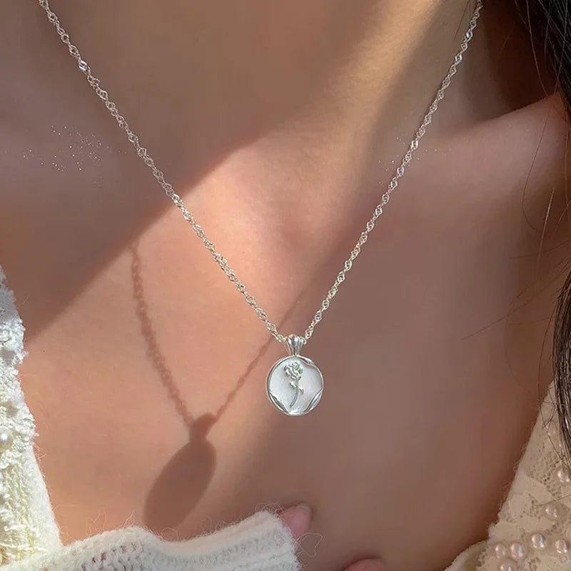 Refined & Elegant 925 Sterling Silver Pearl Pendant Necklaces - Choose Yours