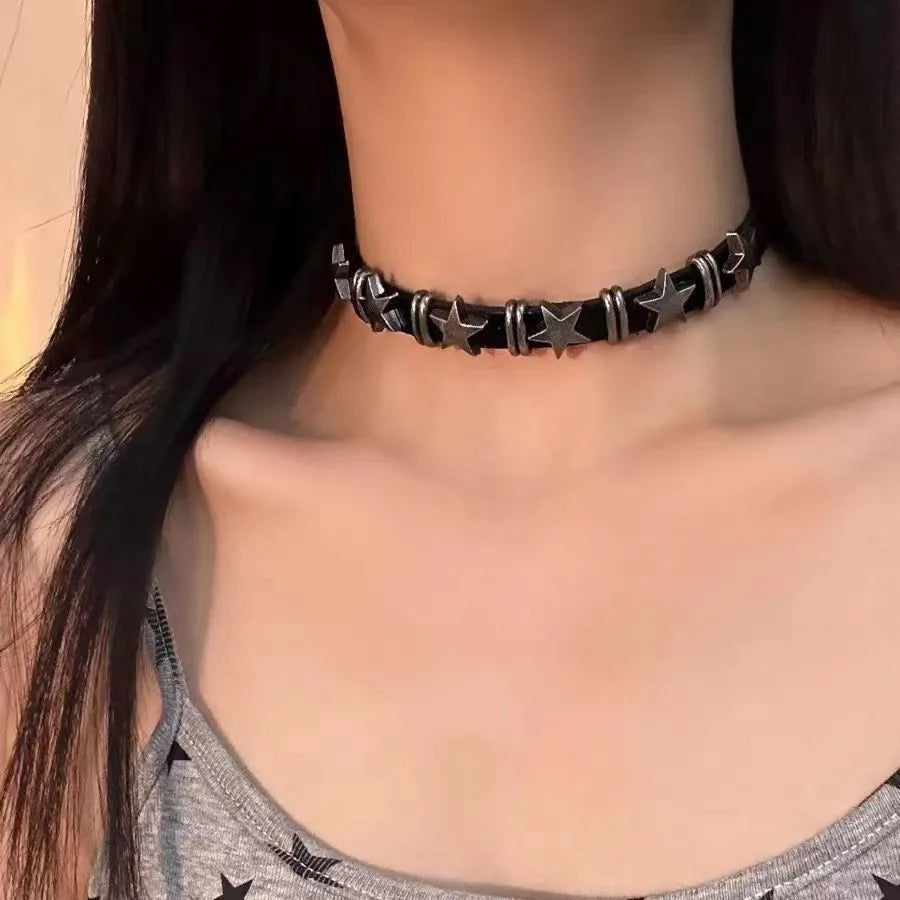 Gotic Y2K Choker Selection Stainless Steel