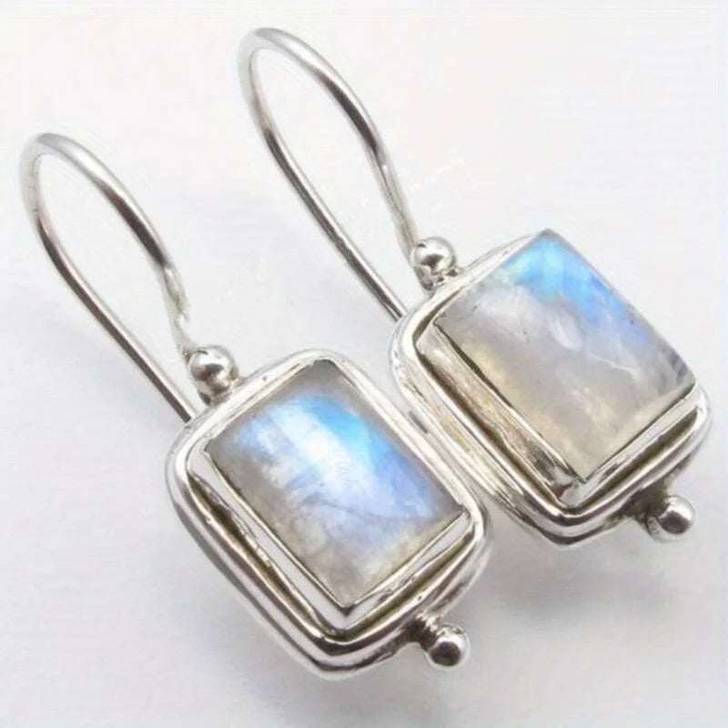 Copper Waterdrop Moonstone Pendant Earrings Selection