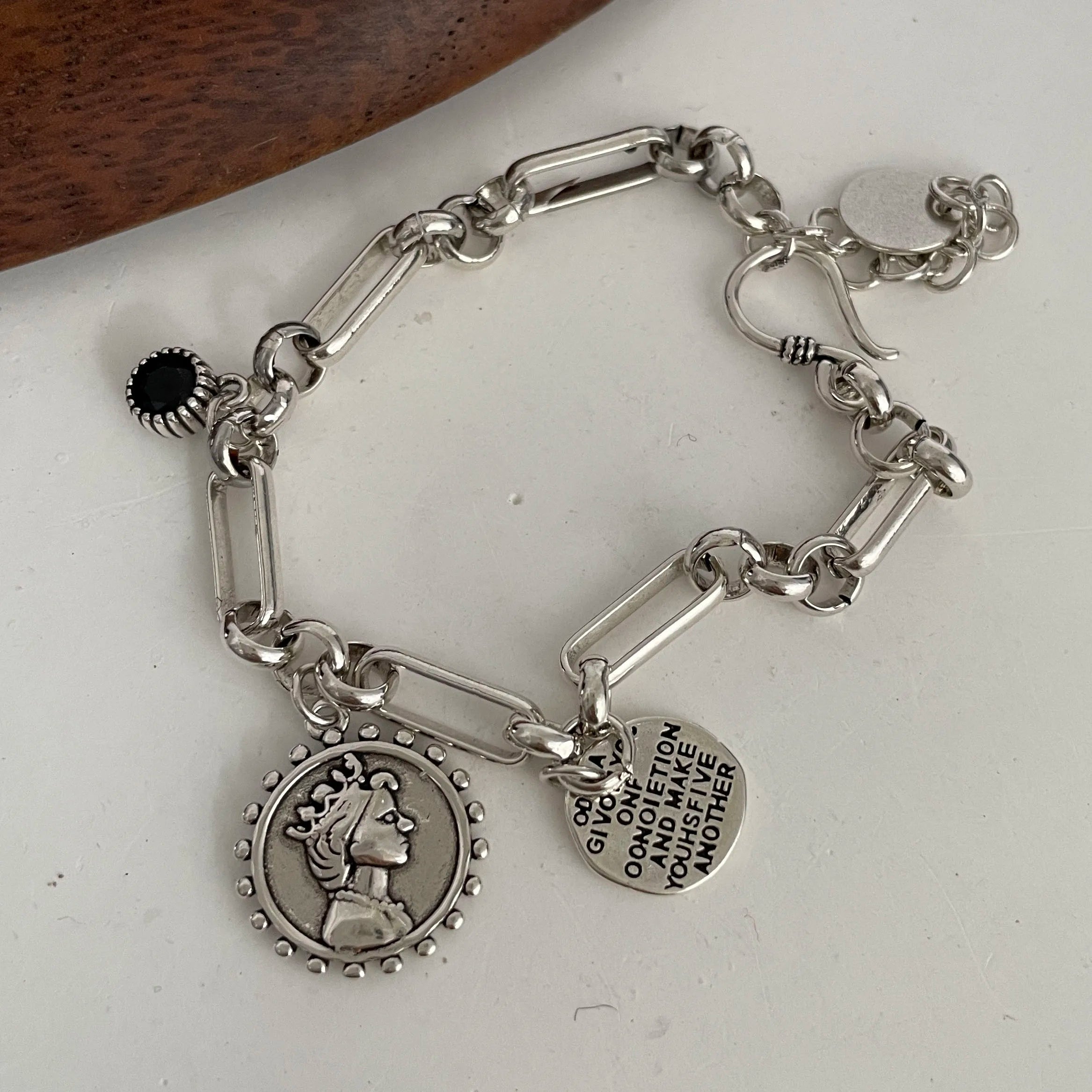 Solid 925 Sterling Silver Bracelets Selection