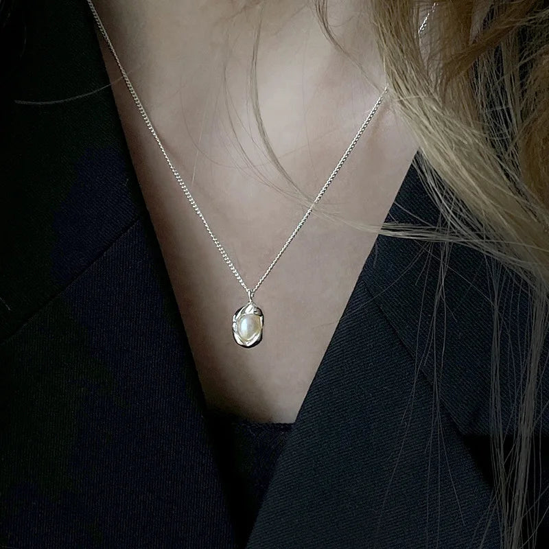 Refined & Elegant 925 Sterling Silver Pearl Pendant Necklaces - Choose Yours